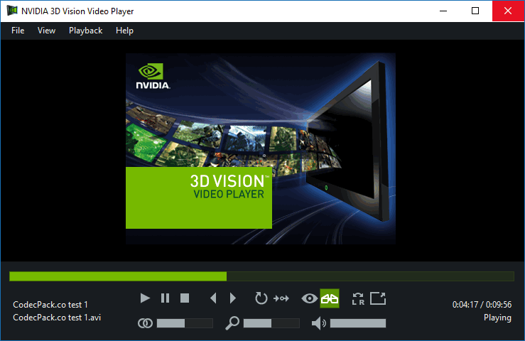 Download NVIDIA 3D Video Player For PC To Watch Videos In 3D Mode