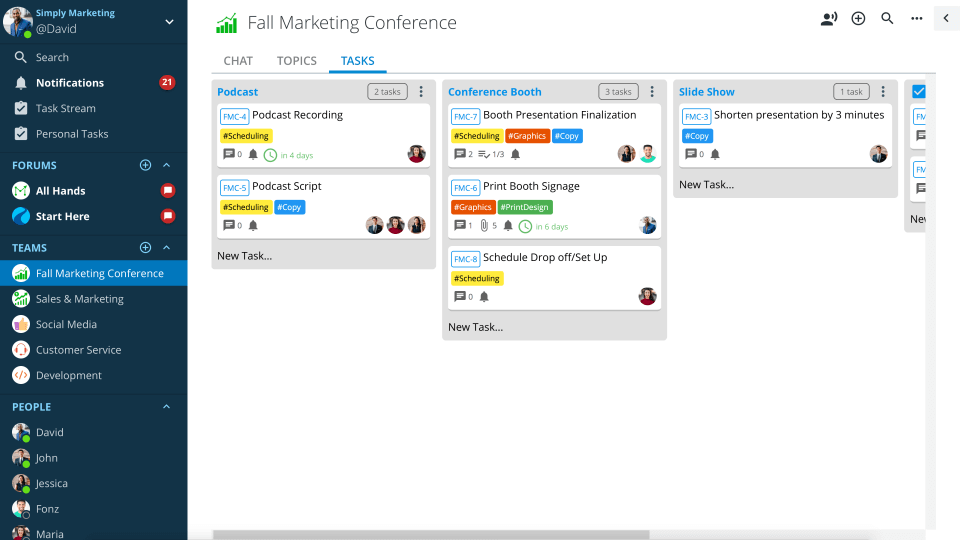 Ryver For Task With This Team Communication Software