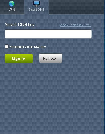 Smart DNS Key