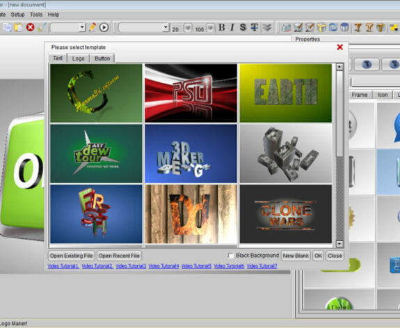 Aurora 3D Text And Logo Maker For Windows