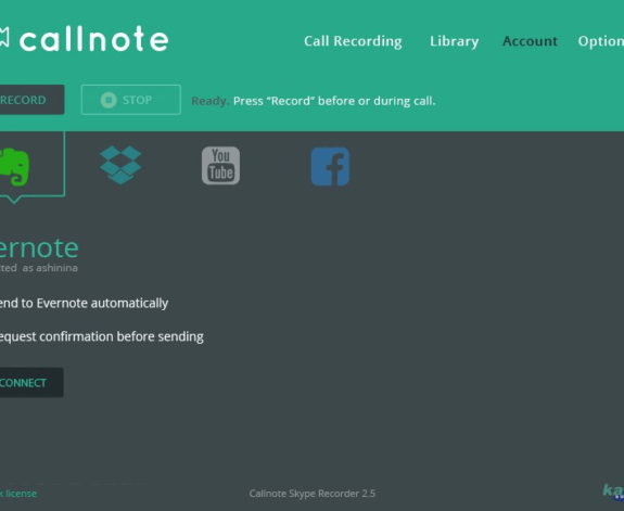 Callnote Evernote App Download