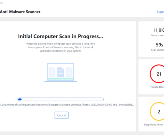 Combo Cleaner Virus Scanner