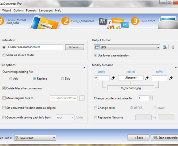 ReaConverter Pro Batch Image Converter For PC Download