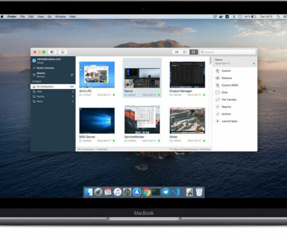 Remote Connection For Mac Software
