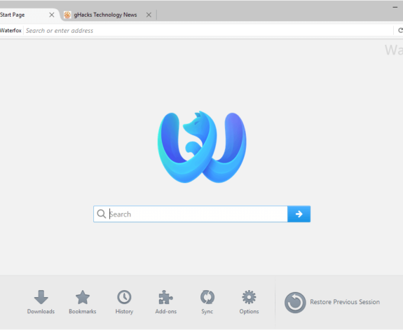 Waterfox Classic Web Browser For PC Download