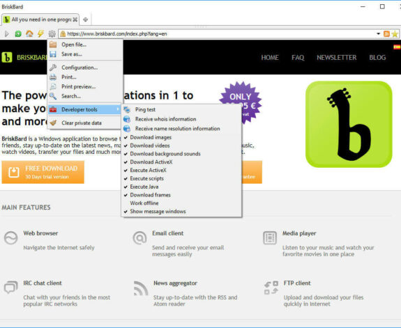 Briskbard Browser Download