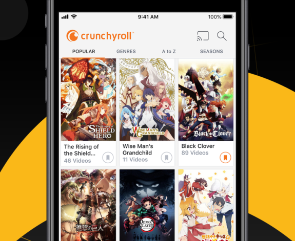 Crunchyroll Free Anime Service App For iPhone