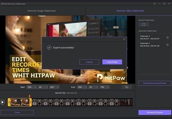 HitPaw Watermark Remover Software For Windows