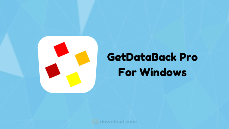 GetDataBack Pro Software For Windows