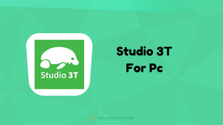 Studio 3t Mongodb client software for Windows