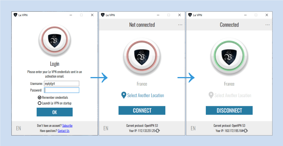 LE VPN For Windows Download