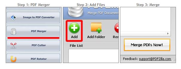 how to merge pdf files