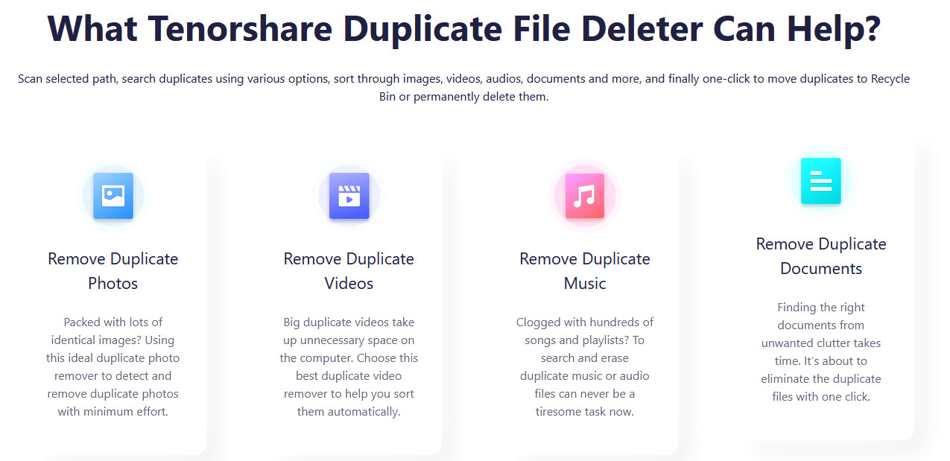 tenorshare duplicate file deleter