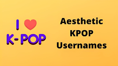 Aesthetic KPOP Usernames