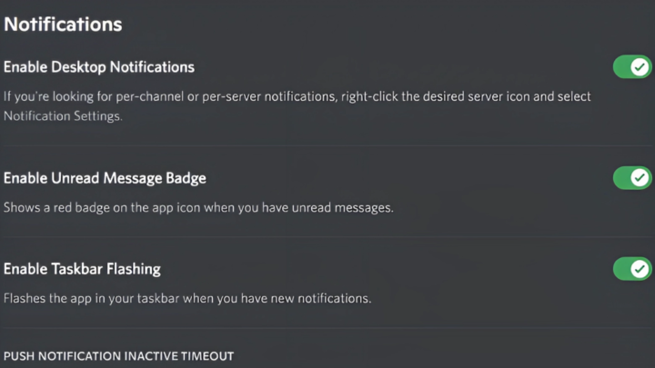 Customize Discord notifications