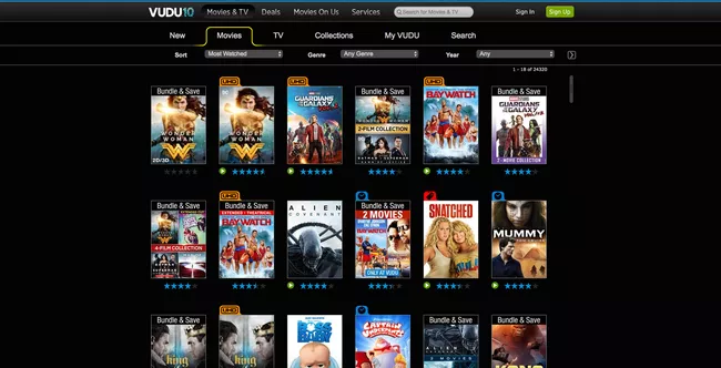 vudu streaming service