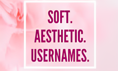 Soft Aesthetic Usernames