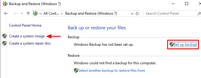 Backup and Restore to image a computer