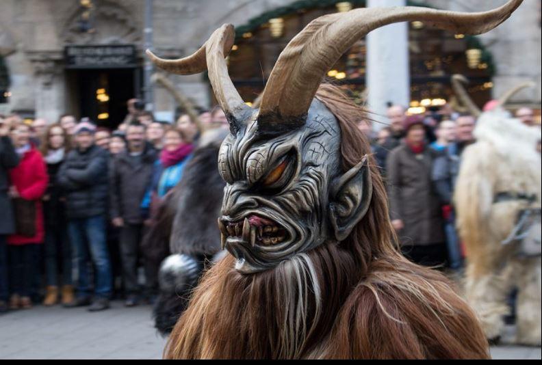 krampusnascht celebrations in december holidays