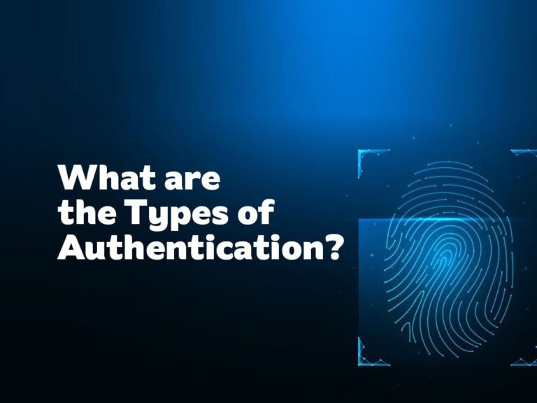 Types of authentication methods