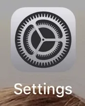 Open the Settings app on your iPhone.