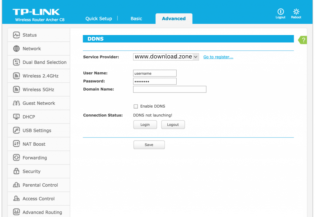 dns_configure_tp_link_router