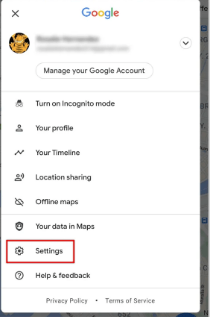 next click on the settings