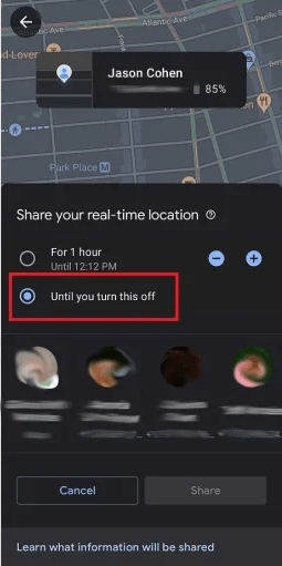 share_your_location_in_google_maps