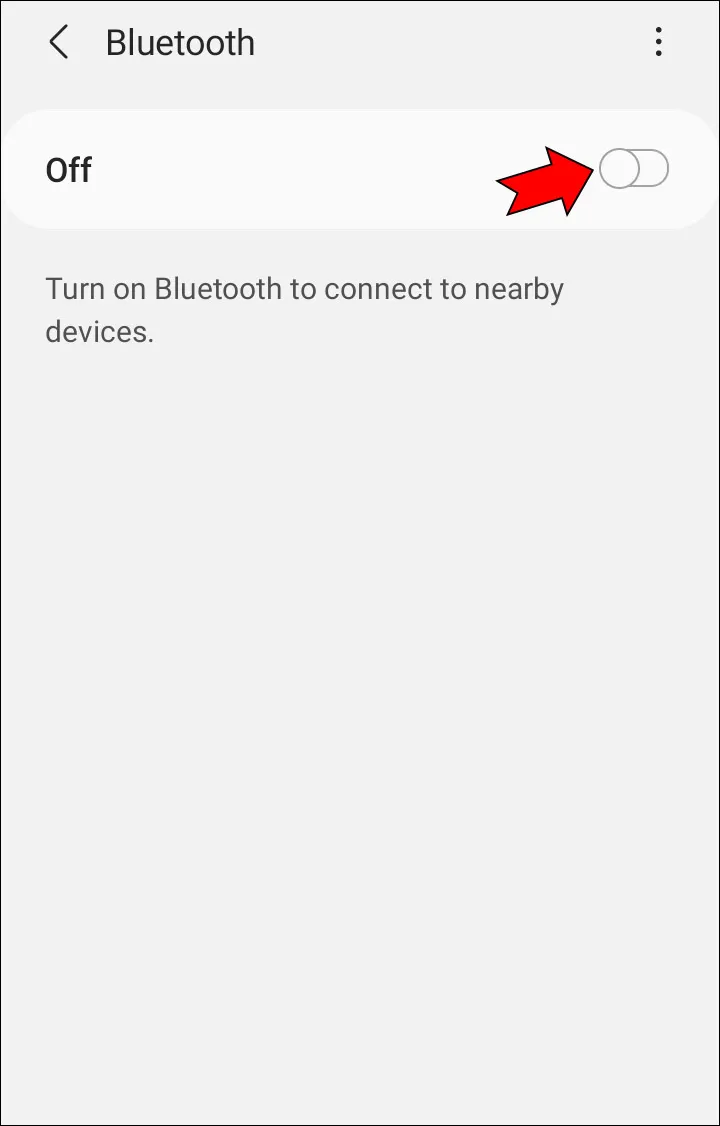 Turn on your Bluetooth.