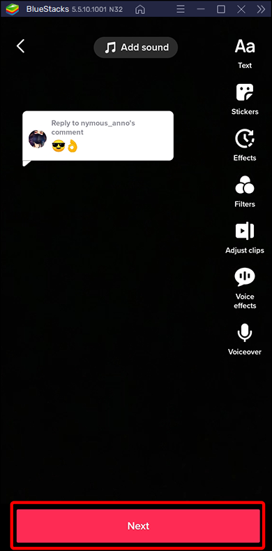 Once you’re done, click “Next.”