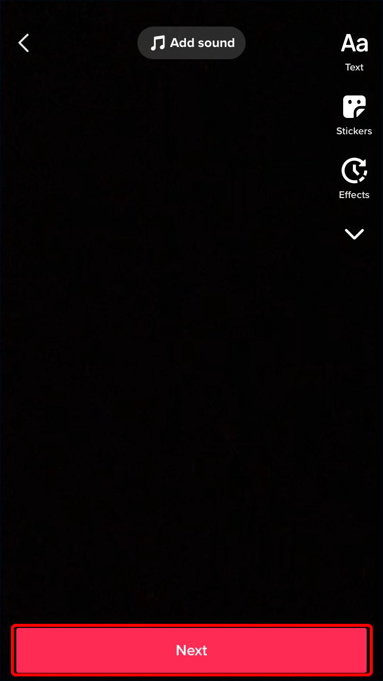 After you’ve finished editing, tap “Next.”