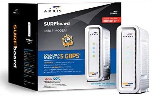 Arris Surfboard SB8200 DOCSIS 3.1 Gigabit