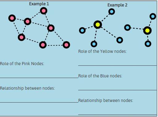 Describe the differences in the two example networks