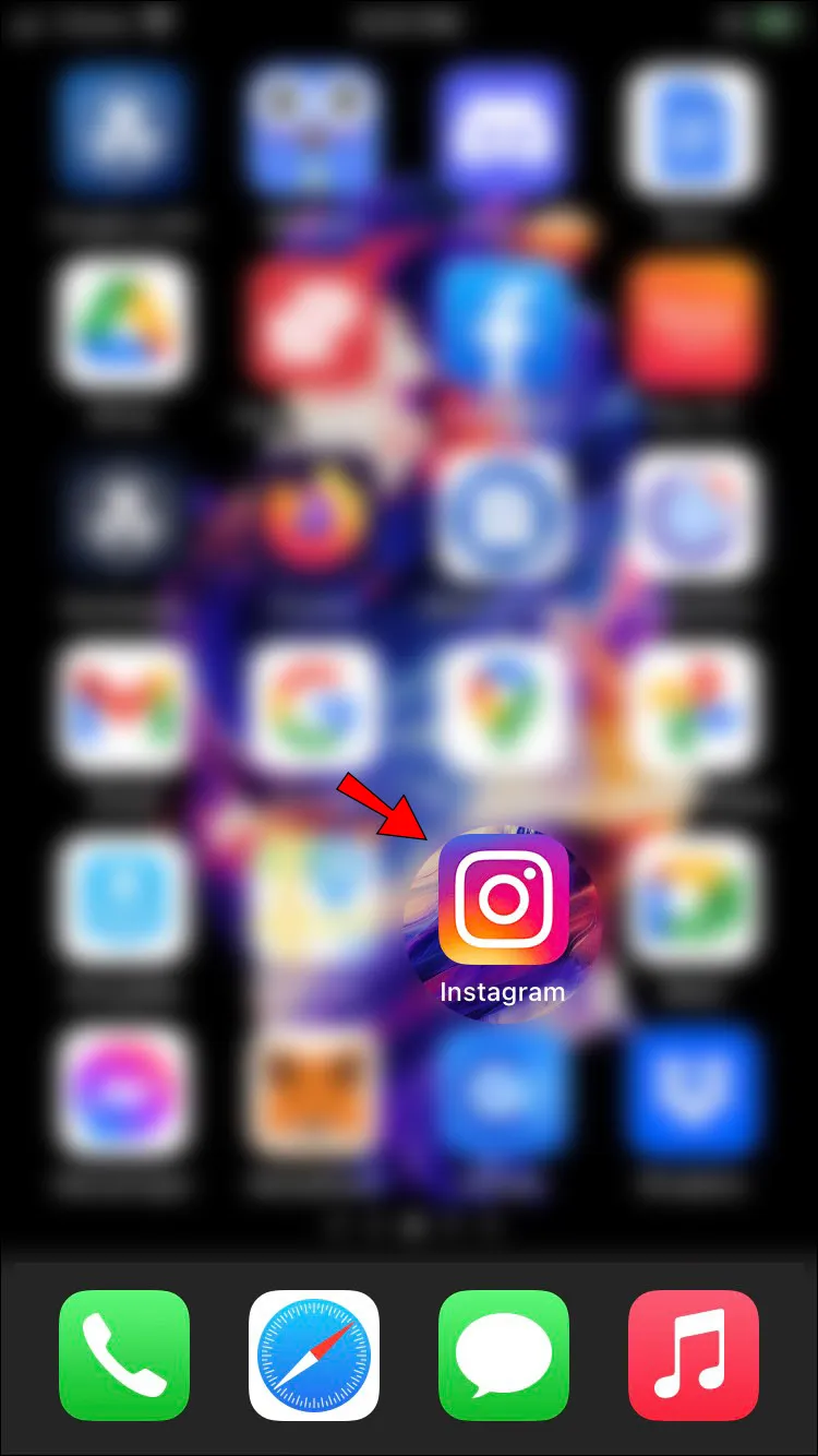 Go to the Instagram app and tap “Add story.”