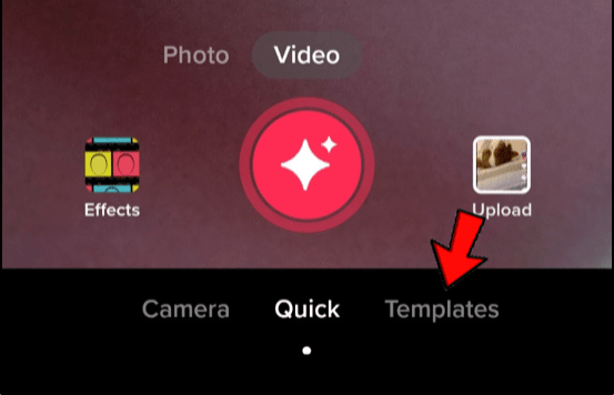 Tap “Photo Templates” or the “M/V” tab. If you don’t have these tabs, the region you are from doesn’t support photo slideshows, so you will have to use the Animoto app instead. Older versions of the app have the “Upload” button that allows you to add up to 12 photos at once.