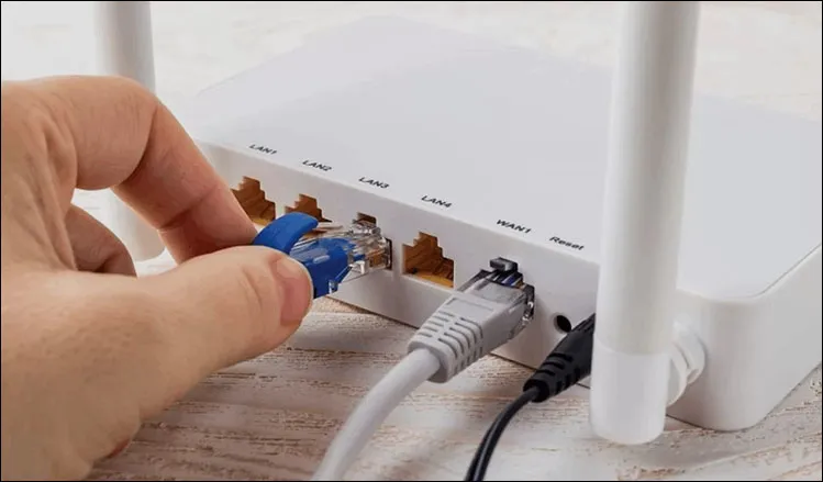 Disconnect the router.