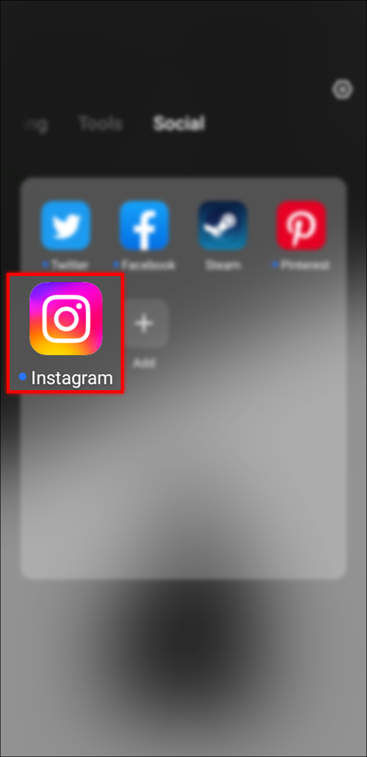 Open Instagram for iPhone or Android to be greeted with the login screen.