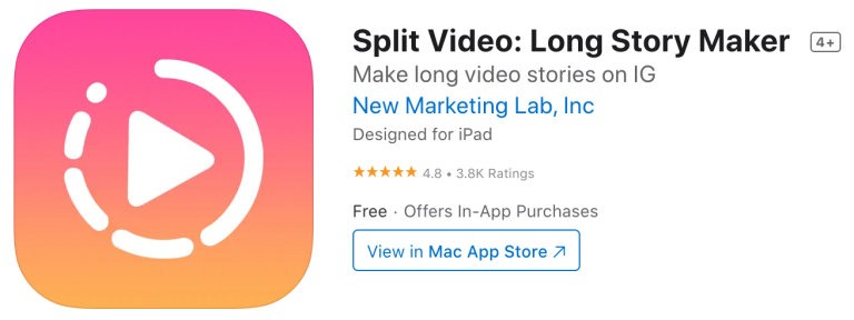 Split video for iOS/iPhone