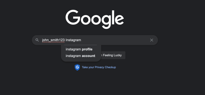 You might want to try Google if you don't want to send a follow request 