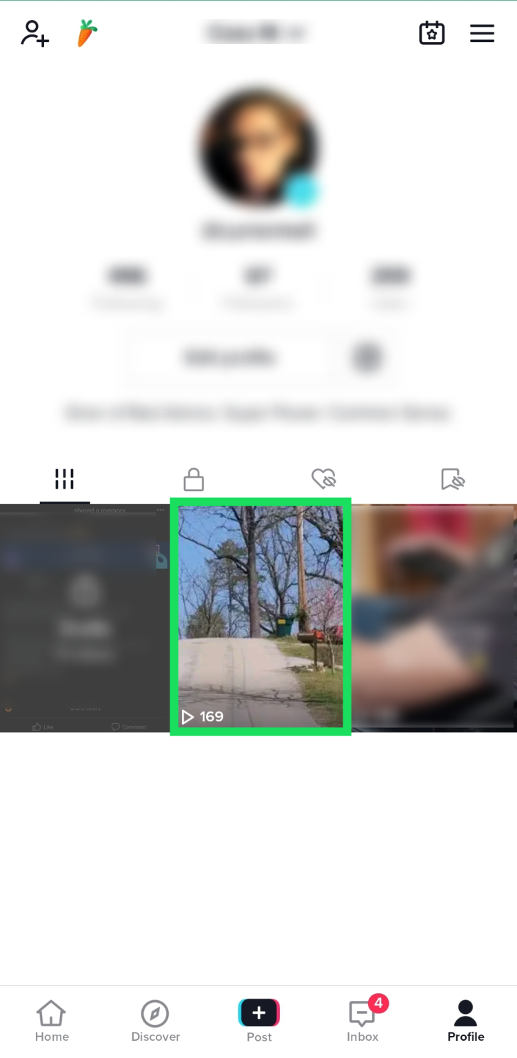 To check who like your TikTok Video, Tap on the video where you’d like to see who liked it.