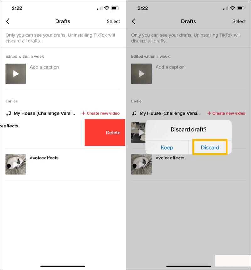 How to Delete a Saved TikTok Video