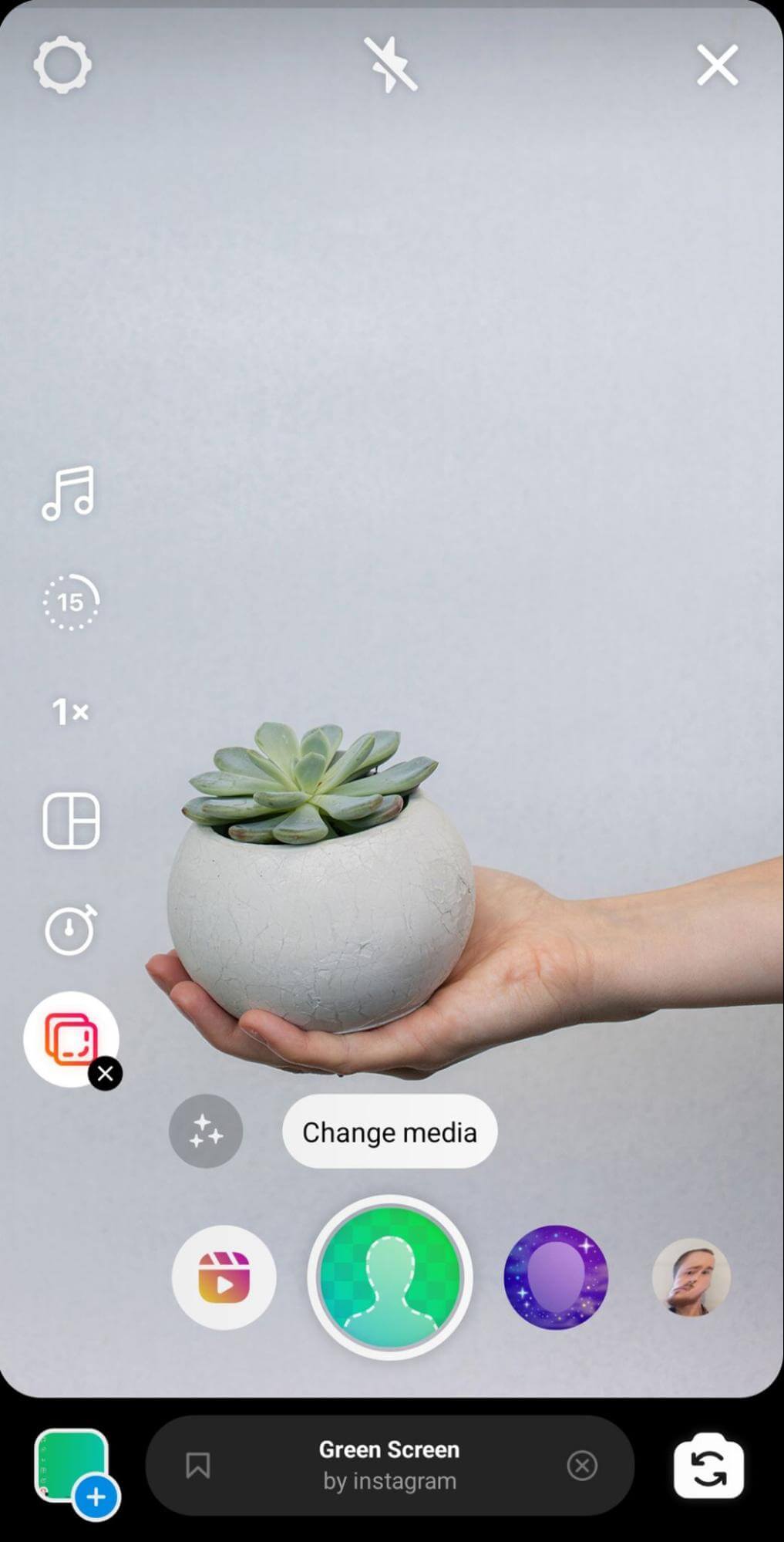 instagram-reels-align-button