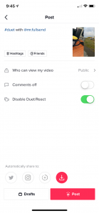 Once you’re done, you can press the checkmark that appears to the right to head to another editing screen. Here you’ll be able to add more filters, stickers, special effects, and more.