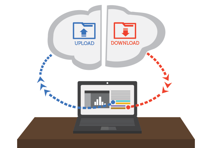 upload download speeds explained