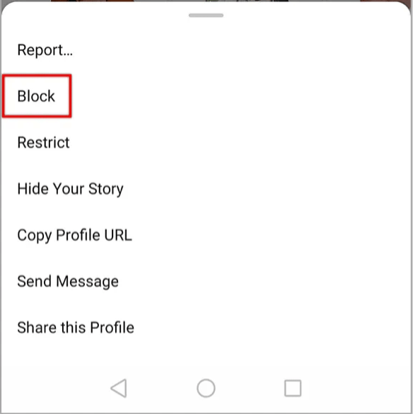 Select Block.