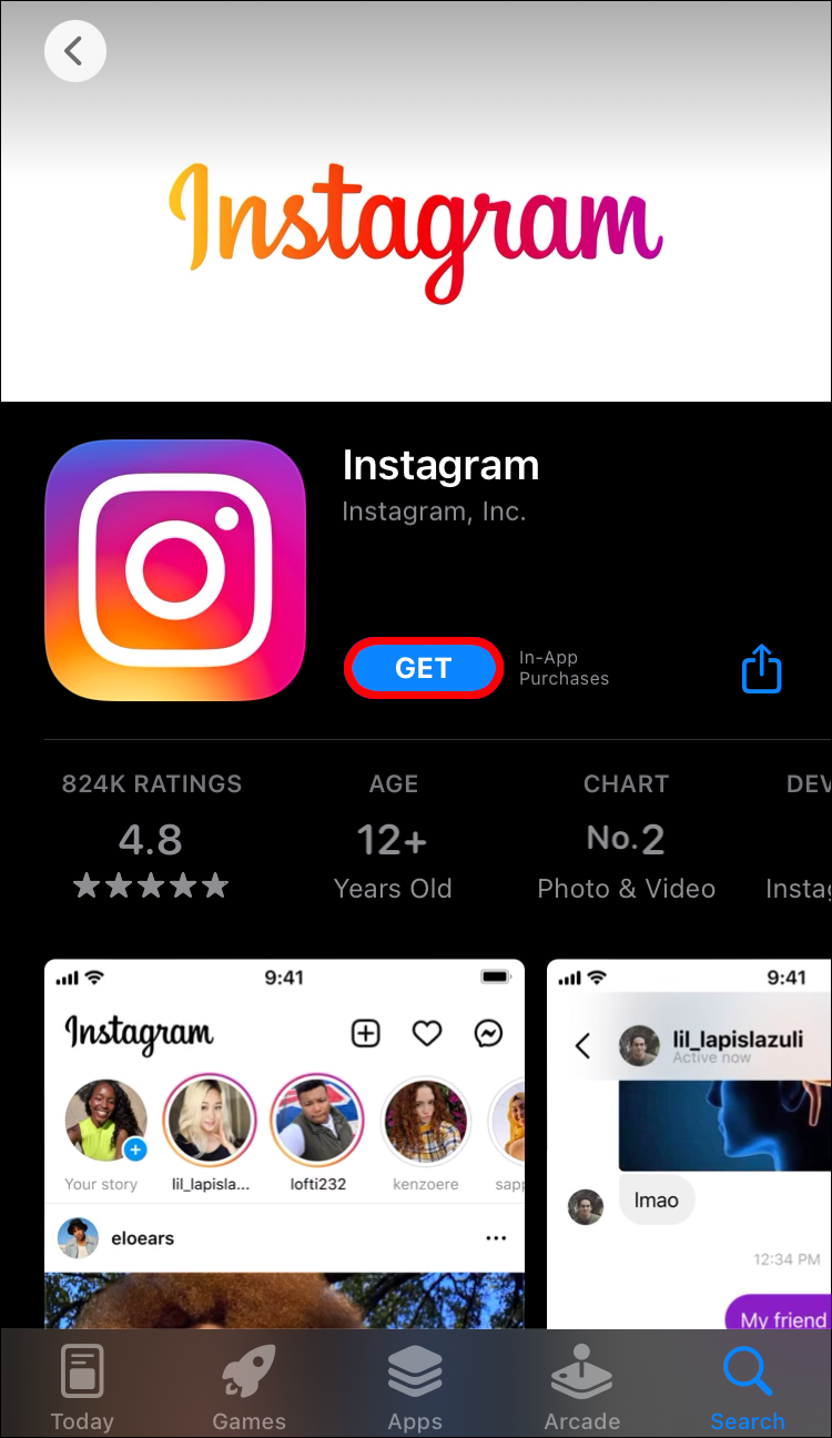 Delete Instagram and reinstall it from the Play Store or App Store.