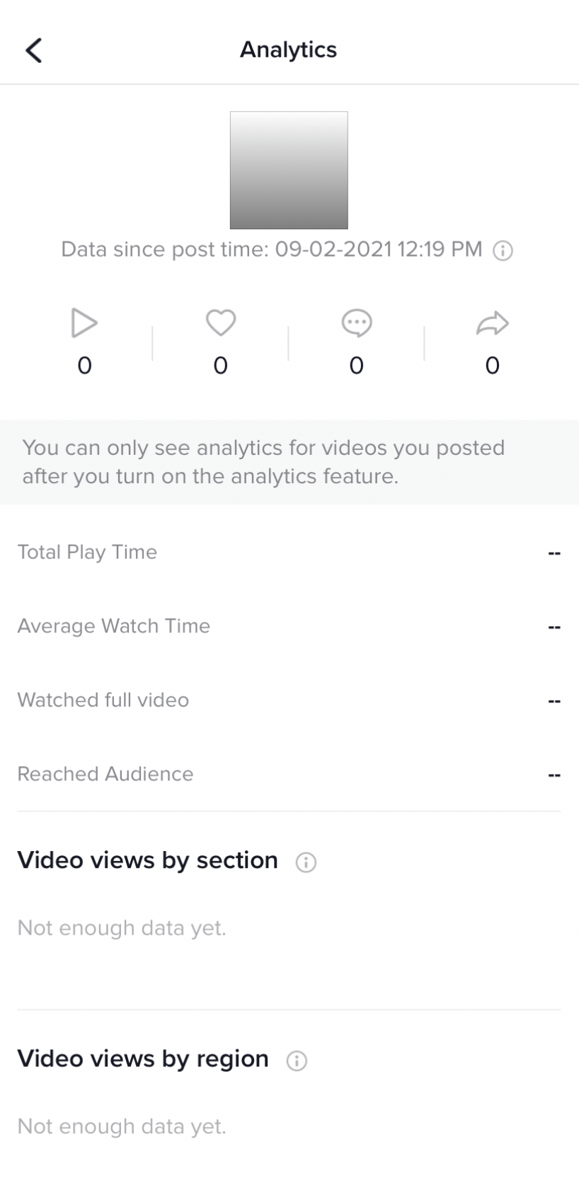 Analyze the Performance of Promoted TikTok Videos