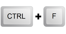Press “Ctrl + F” 
