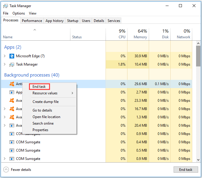 end-high-resource-processes-task-manager