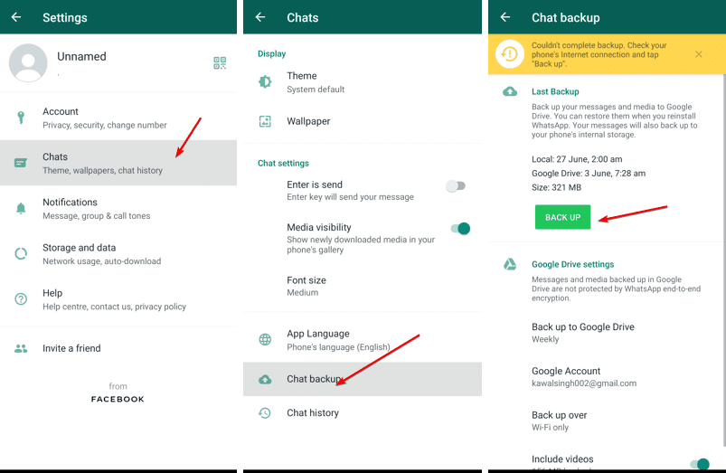 Take-Whatsapp-chat-backup-manually